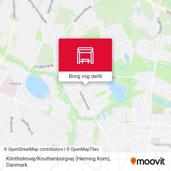 Klintholmvej / Knuthenborgvej (Herning Kom) kort