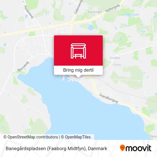 Banegårdspladsen (Faaborg Midtfyn) kort