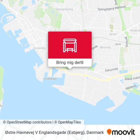Østre Havnevej V Englandsgade (Esbjerg) kort
