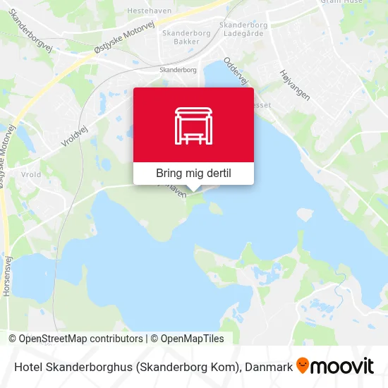 Hotel Skanderborghus (Skanderborg Kom) kort