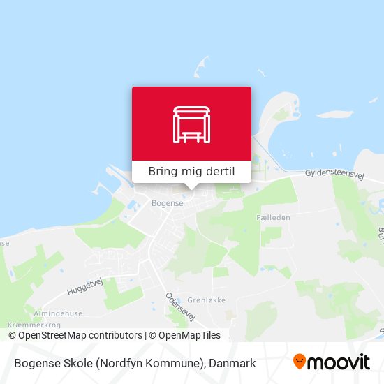 Bogense Skole (Nordfyn Kommune) kort