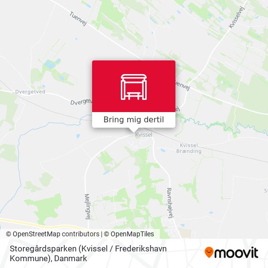 Storegårdsparken (Kvissel / Frederikshavn Kommune) kort