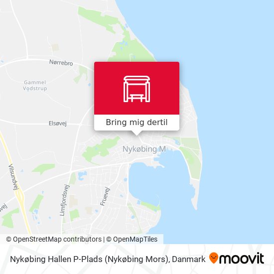 Nykøbing Hallen P-Plads (Nykøbing Mors) kort