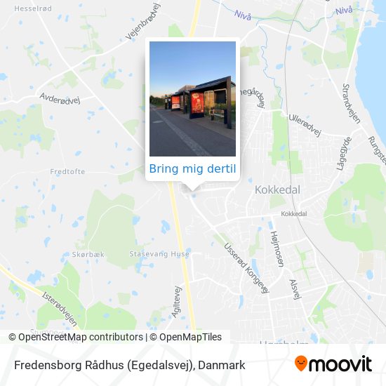 Fredensborg Rådhus (Egedalsvej) kort