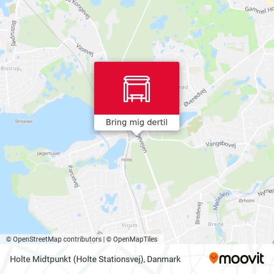 Holte Midtpunkt (Holte Stationsvej) kort