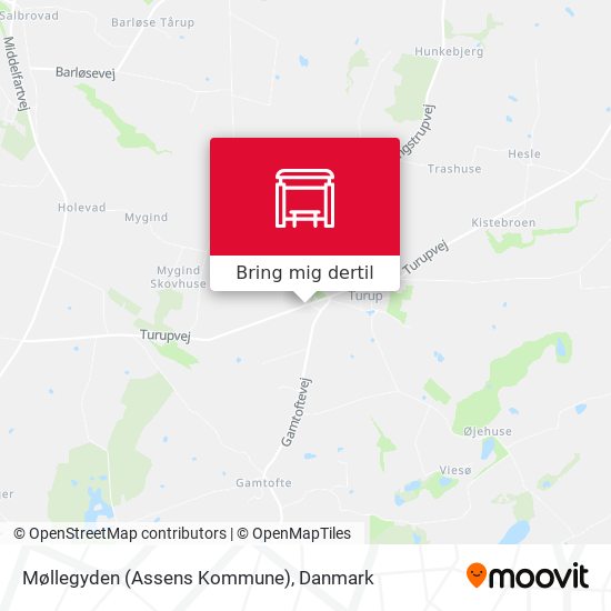 Møllegyden (Assens Kommune) kort