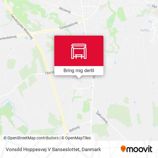 Vonsild Hoppesvej V Sanseslottet kort