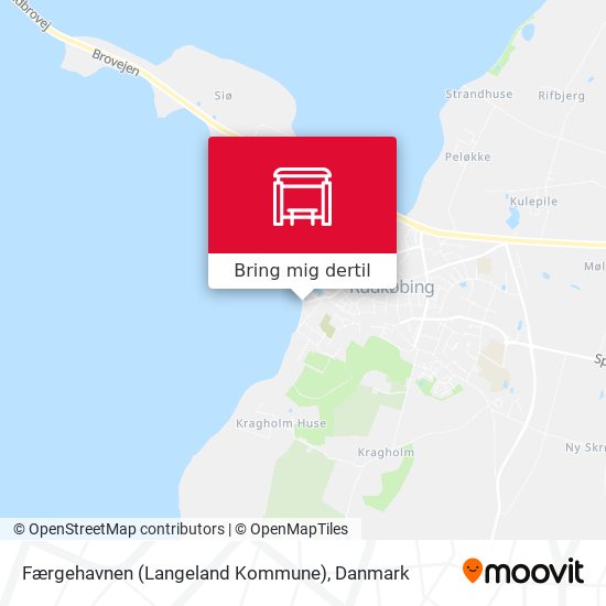 Færgehavnen (Langeland Kommune) kort