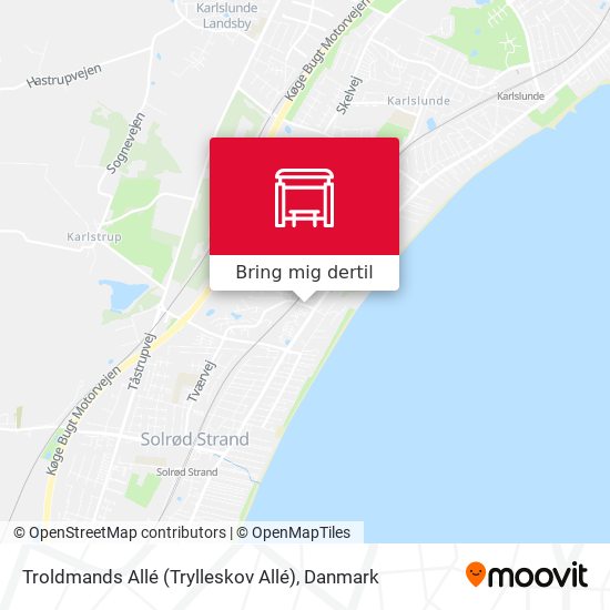 Troldmands Allé (Trylleskov Allé) kort