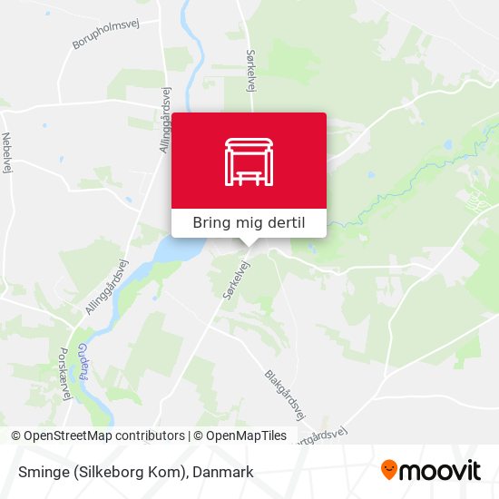 Sminge (Silkeborg Kom) kort