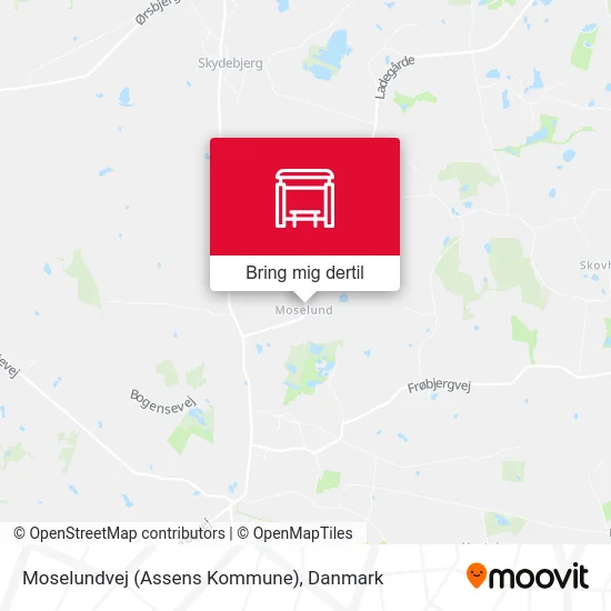 Moselundvej (Assens Kommune) kort