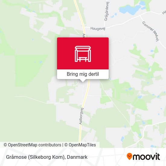 Gråmose (Silkeborg Kom) kort