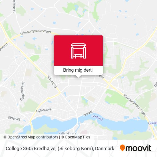 College 360 / Bredhøjvej (Silkeborg Kom) kort