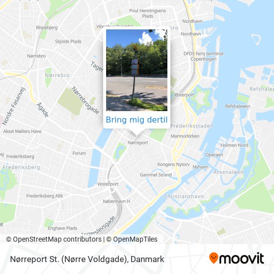 Nørreport St. (Nørre Voldgade) kort