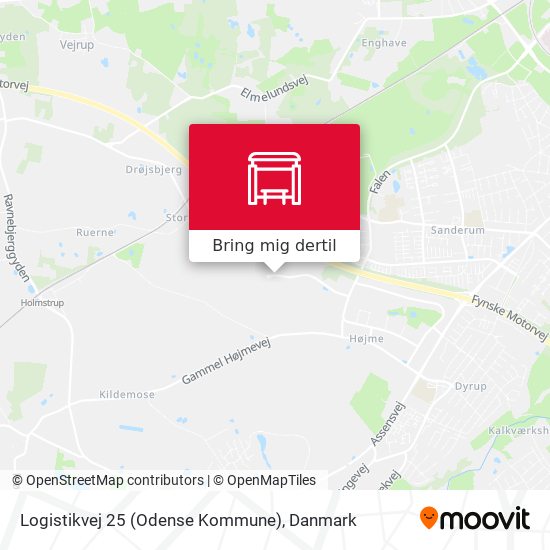 Logistikvej 25 (Odense Kommune) kort