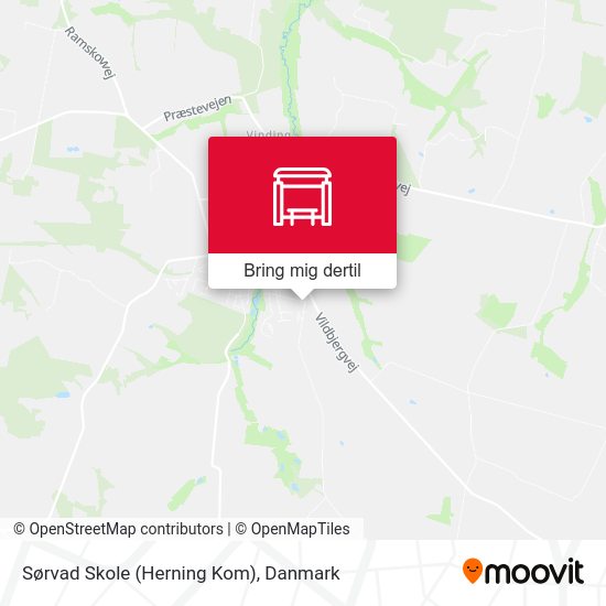 Sørvad Skole (Herning Kom) kort