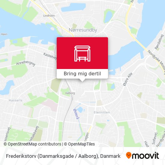 Frederikstorv (Danmarksgade / Aalborg) kort