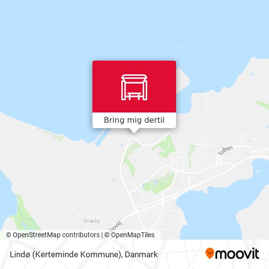 Lindø (Kerteminde Kommune) kort