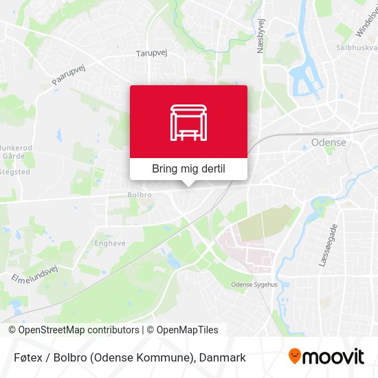 Føtex / Bolbro (Odense Kommune) kort