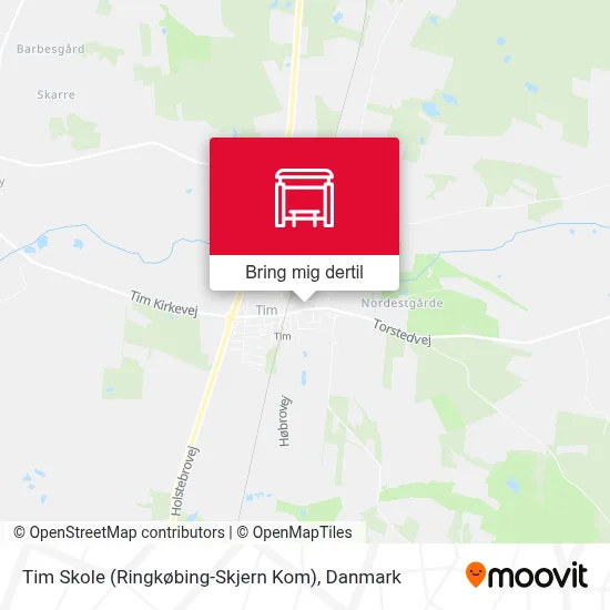 Tim Skole (Ringkøbing-Skjern Kom) kort