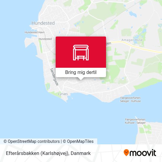 Efterårsbakken (Karlshøjvej) kort