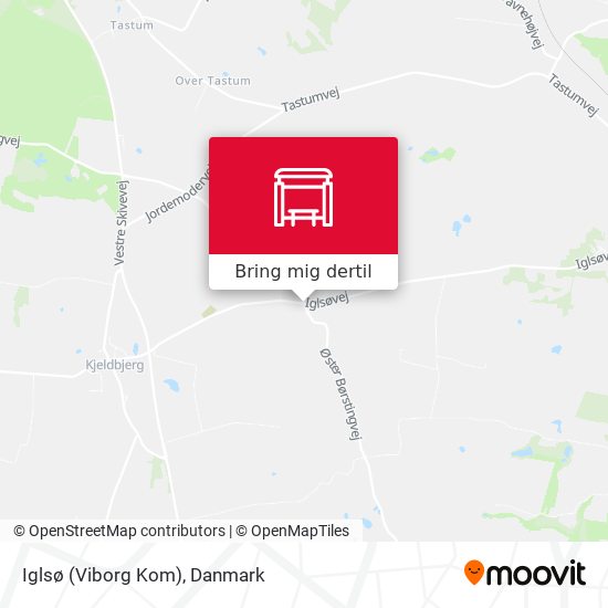 Iglsø (Viborg Kom) kort