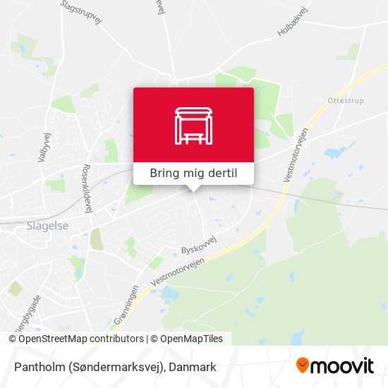 Pantholm (Søndermarksvej) kort