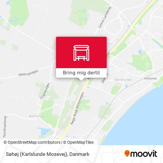 Søhøj (Karlslunde Mosevej) kort