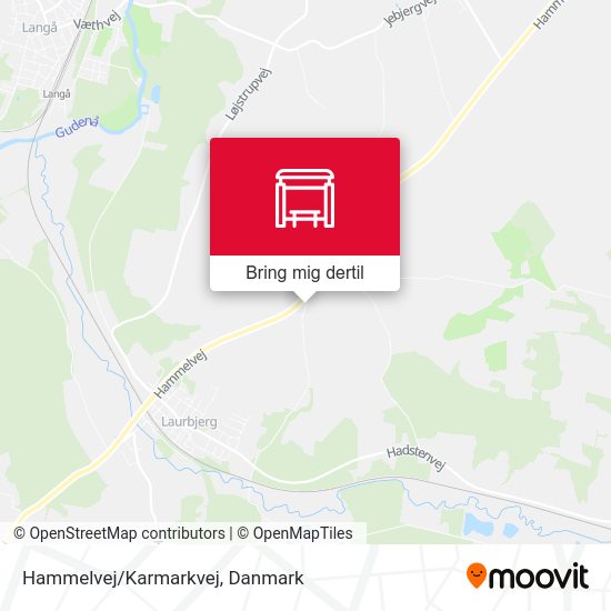 Hammelvej/Karmarkvej kort