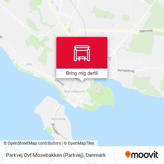 Parkvej Ovf Mosebakken kort