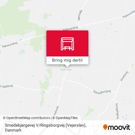 Smedebjergevej V / Ringsborgvej (Vejerslev) kort