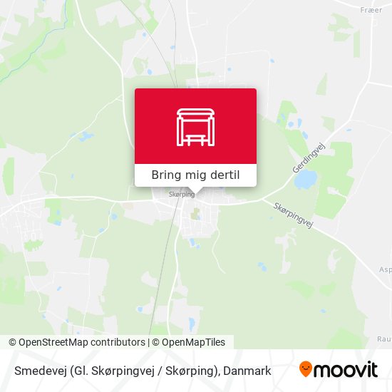 Smedevej (Gl. Skørpingvej / Skørping) kort