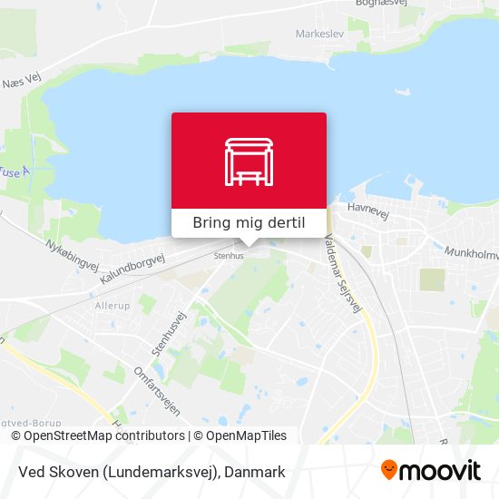 Ved Skoven (Lundemarksvej) kort