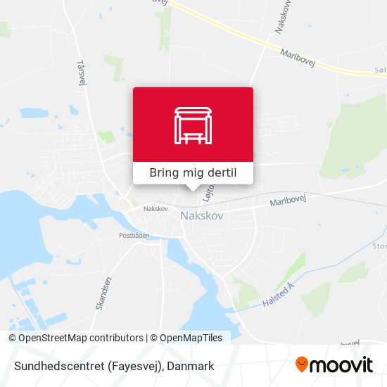 Sundhedscentret (Fayesvej) kort