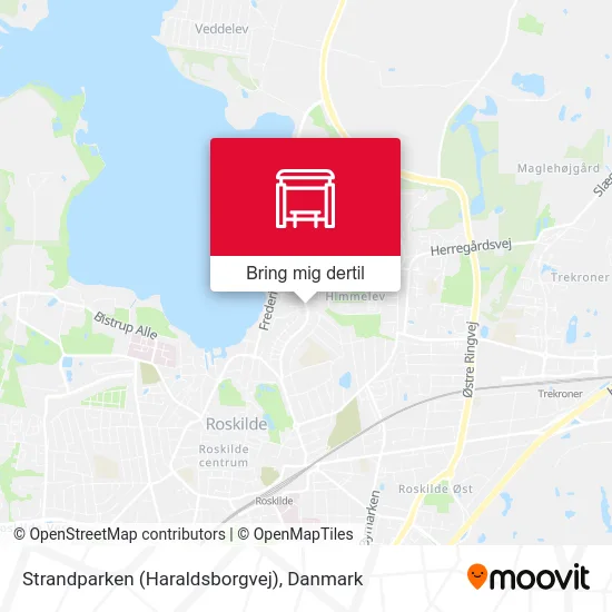 Strandparken (Haraldsborgvej) kort