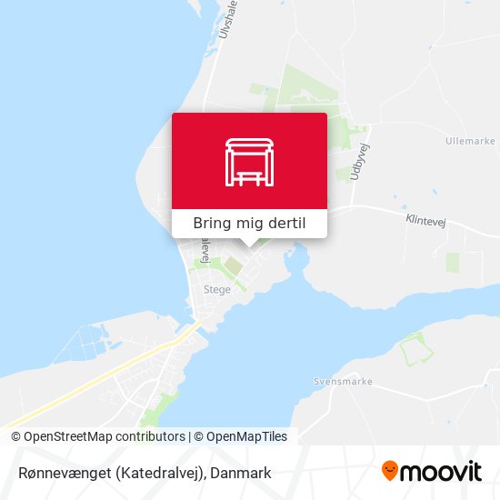 Rønnevænget (Katedralvej) kort