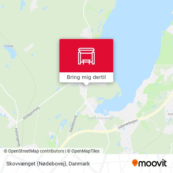 Skovvænget (Nødebovej) kort