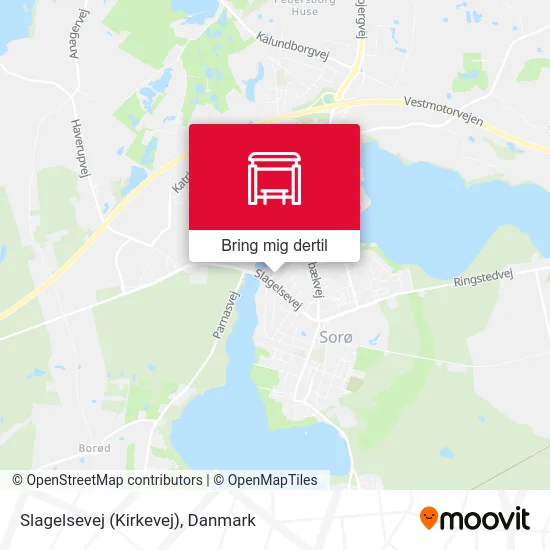 Slagelsevej (Kirkevej) kort