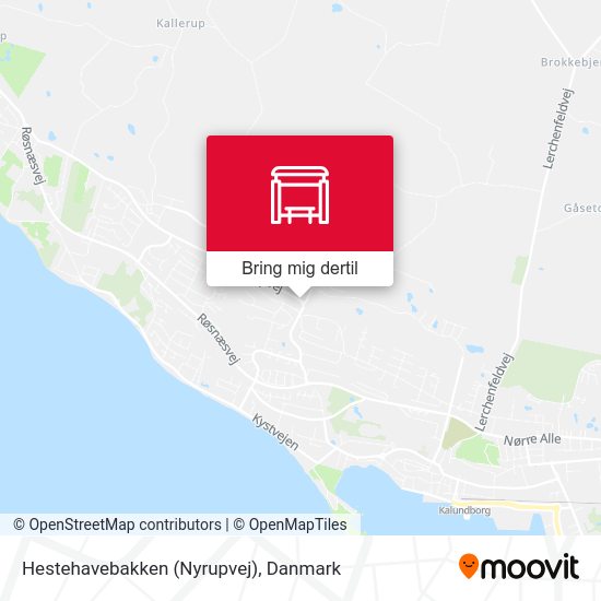 Hestehavebakken (Nyrupvej) kort