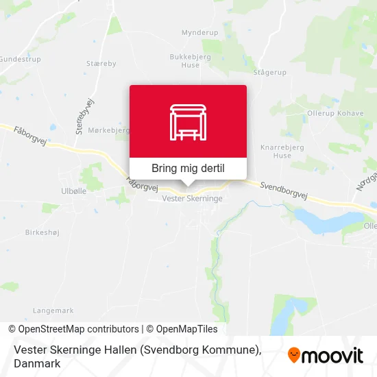 Vester Skerninge Hallen (Svendborg Kommune) kort