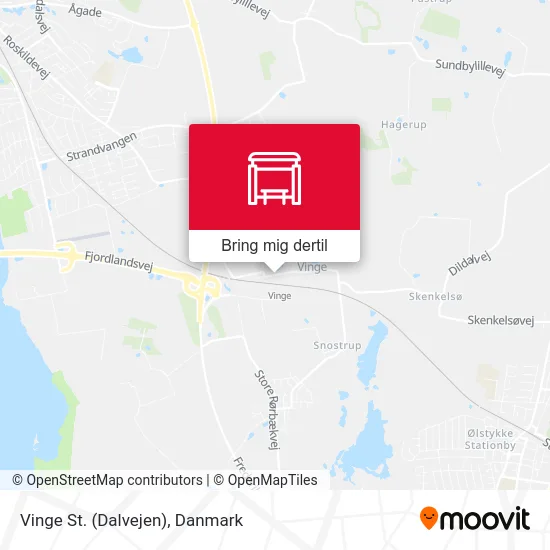 Vinge St. (Dalvejen) kort