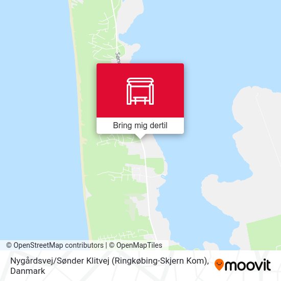 Nygårdsvej / Sønder Klitvej (Ringkøbing-Skjern Kom) kort