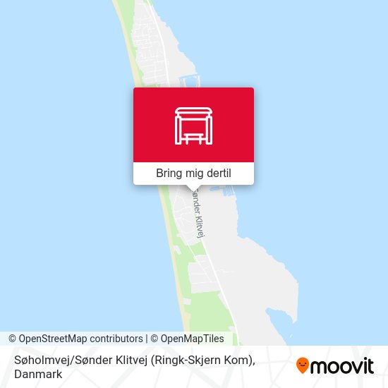 Søholmvej / Sønder Klitvej (Ringk-Skjern Kom) kort