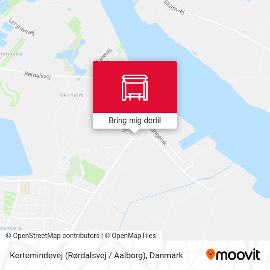 Kertemindevej (Rørdalsvej / Aalborg) kort