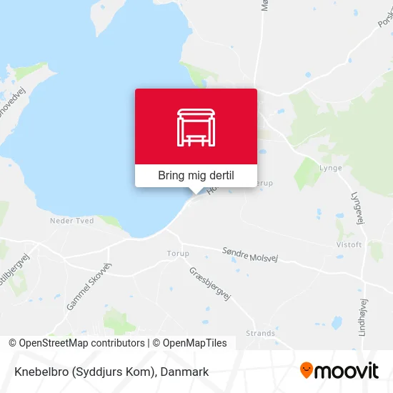 Knebelbro (Syddjurs Kom) kort