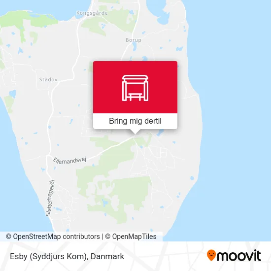 Esby (Syddjurs Kom) kort