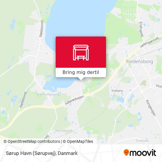 Sørup Havn (Sørupvej) kort