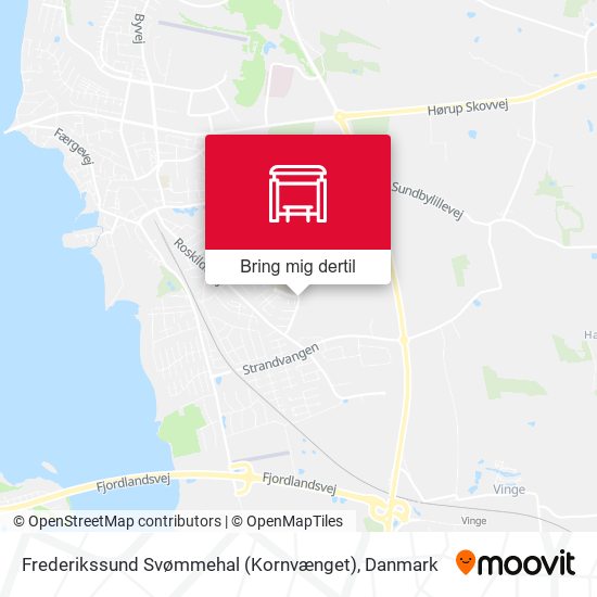 Frederikssund Svømmehal (Kornvænget) kort