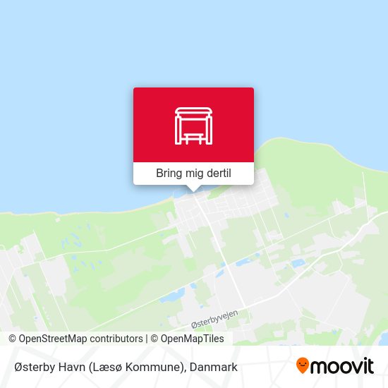 Østerby Havn (Læsø Kommune) kort