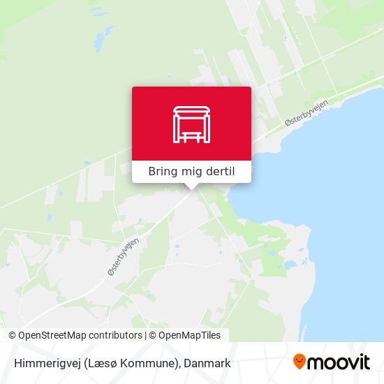 Himmerigvej (Læsø Kommune) kort